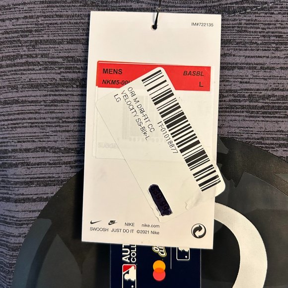 NWT Baltimore Orioles Nike City Connect Dri-Fit T-Shirt Size Large - Picture 2 of 3